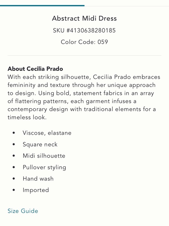 Anthropologie Cecilia Prado Abstract Maxi Sweater Dress Women’s Medium - Picture 5 of 9